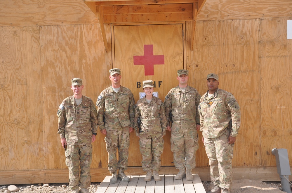 Newly constructed clinic to provide deployed Soldiers with accessible health care