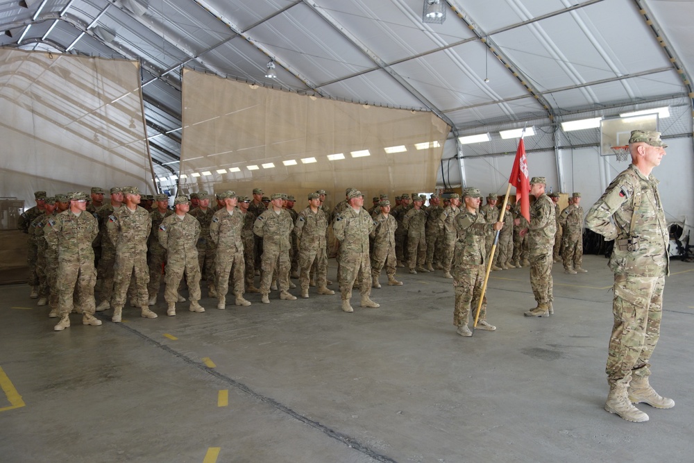 372nd Engineer Company receives combat patches