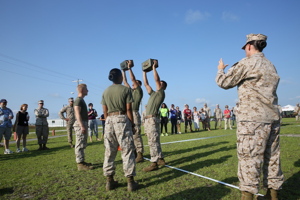 MWCS-28 parents become ‘Spartans’ for a day