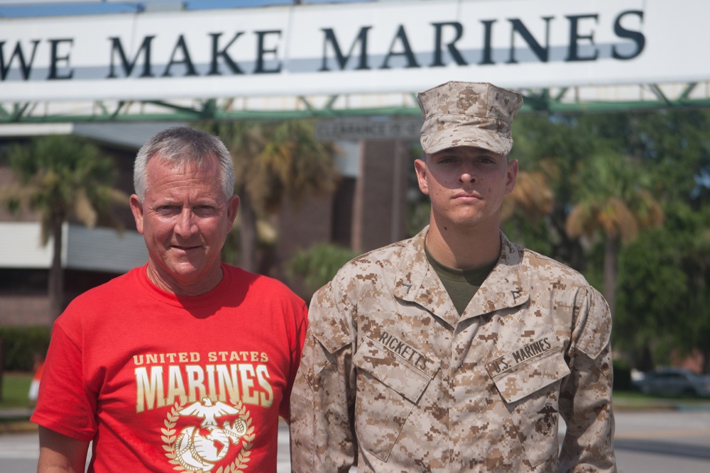 Father, son share Marine Corps legacy