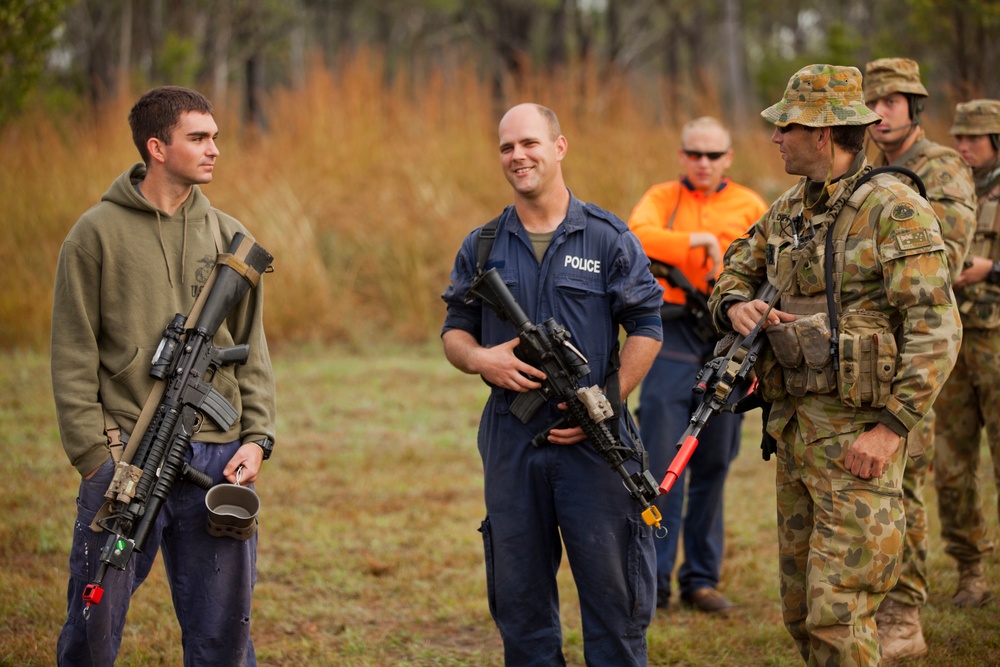 MRF-D provides supporting role for Australian Defence Force during Talisman Saber