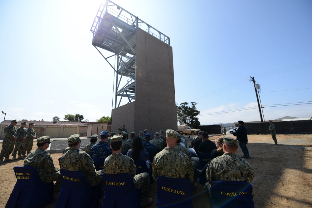 EODTEU-1 opens new rappel tower