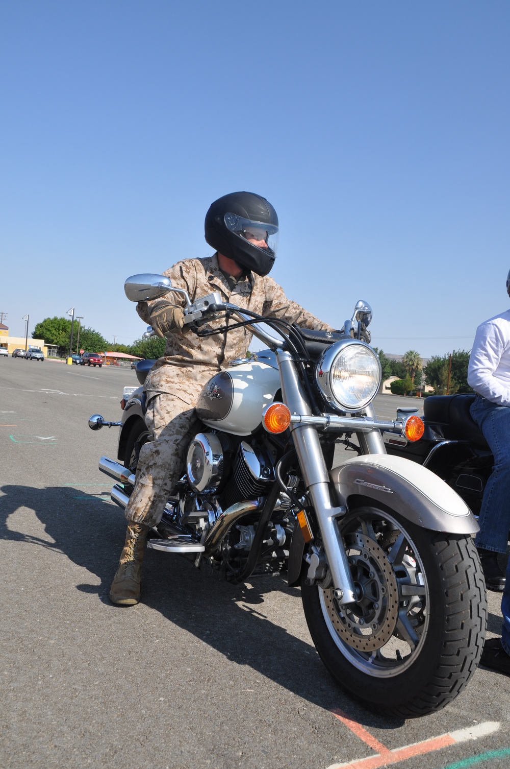 Motorcycle safety saves lives of Marines