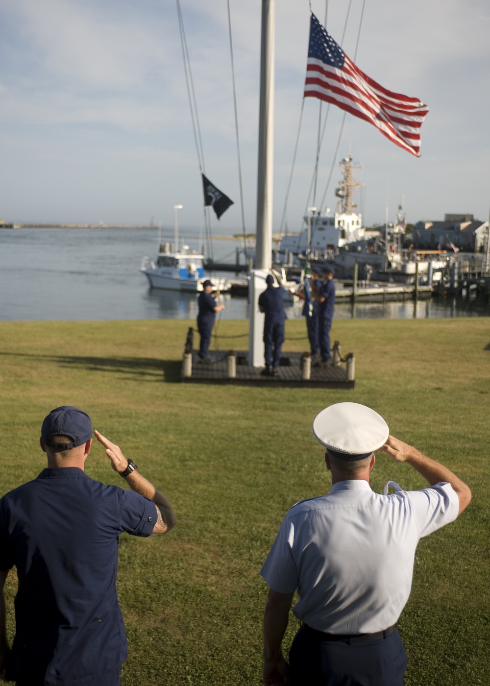 MCPOCG visits Coast Guard Station Montauk, NY, Cutter Ridley