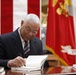 Colin Powell signs books at JBM-HH Marine Exchange