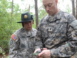 Florida National Guard's first female drill instructor trains new soldiers