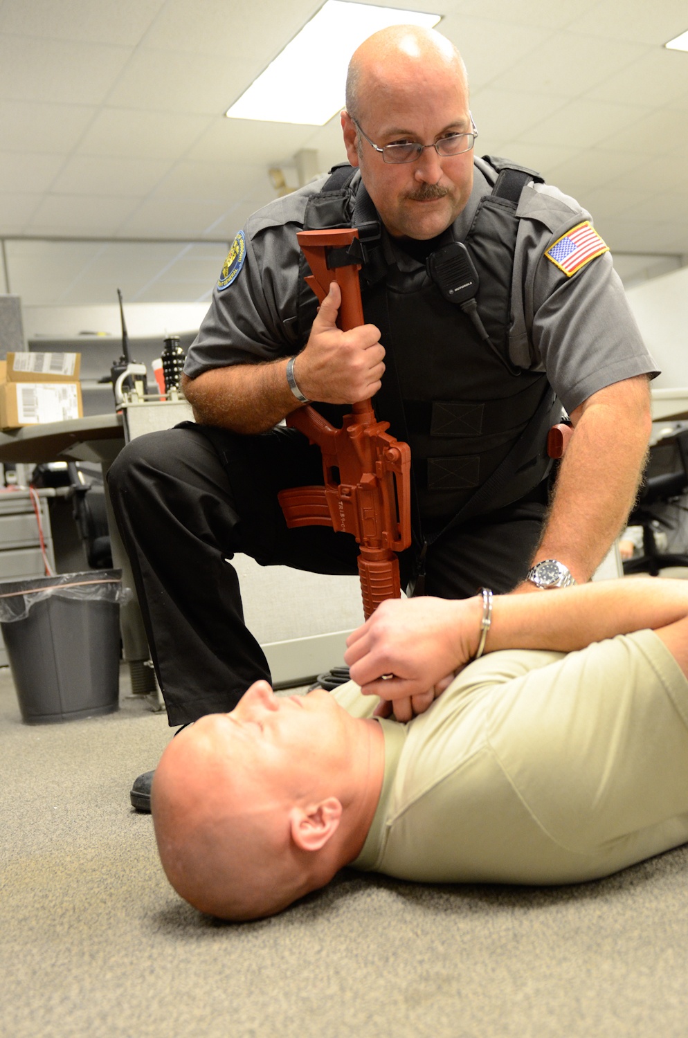 Acitve shooter exercise at Rosecrans Air National Guard Base, Mo.