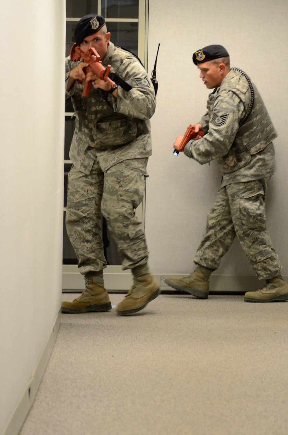 Acitve shooter exercise at Rosecrans Air National Guard Base, Mo.