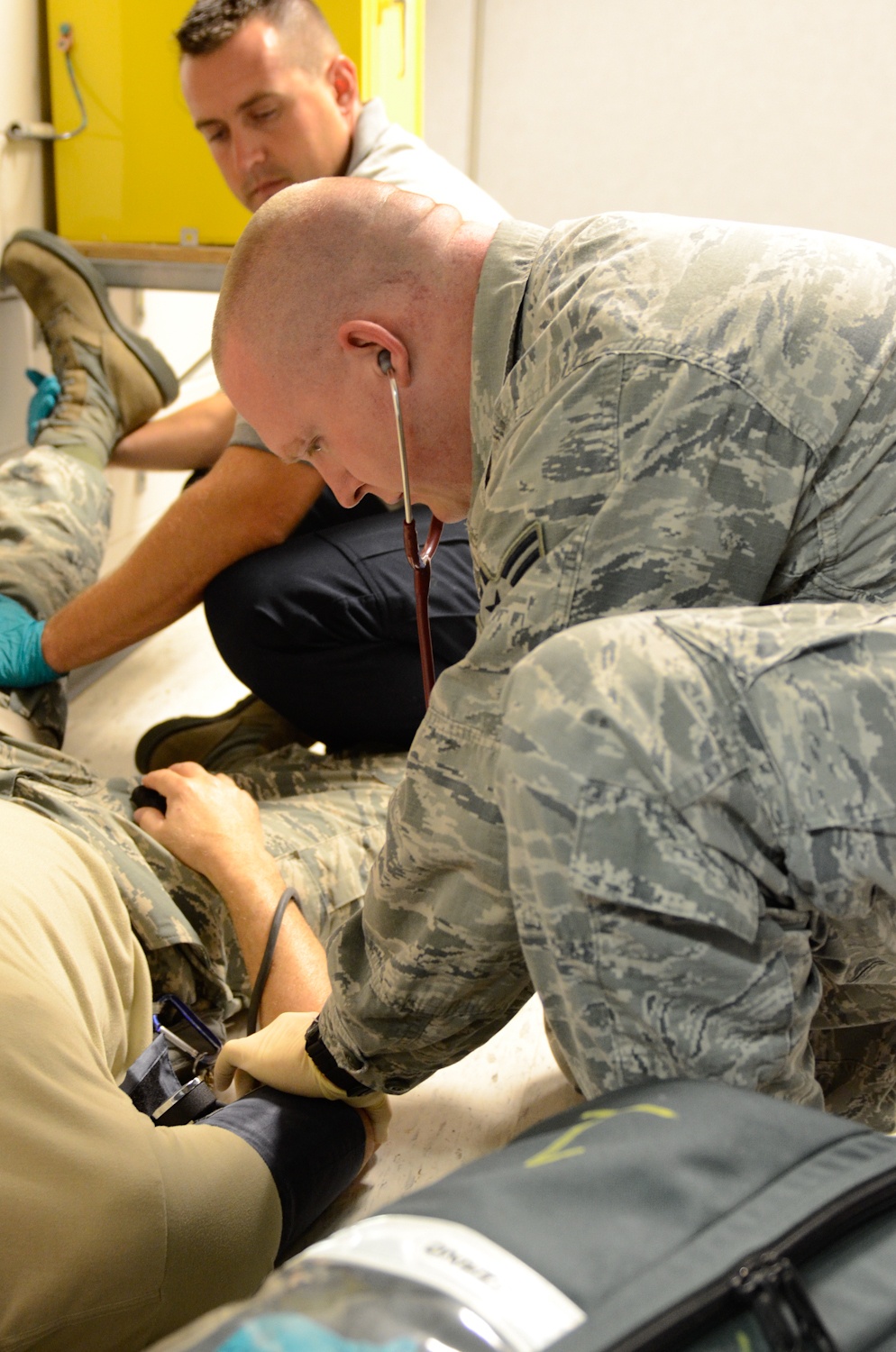 Acitve shooter exercise at Rosecrans Air National Guard Base, Mo.