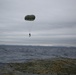 US Marines parachute into Coral Sea