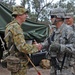 US and Australian Army battlefield commanders meet