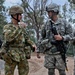 US and Australian Army battlefield commanders conduct battle update