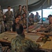 Leaders of the 4-25 IBCT (A) provide intelligence brief to Australian Army Major General