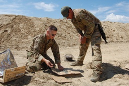 EOD techs demonstrate capabilities at Airburst Range