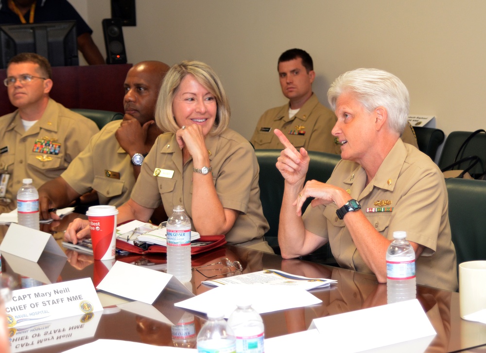 Naval Hospital Jacksonville executive meeting