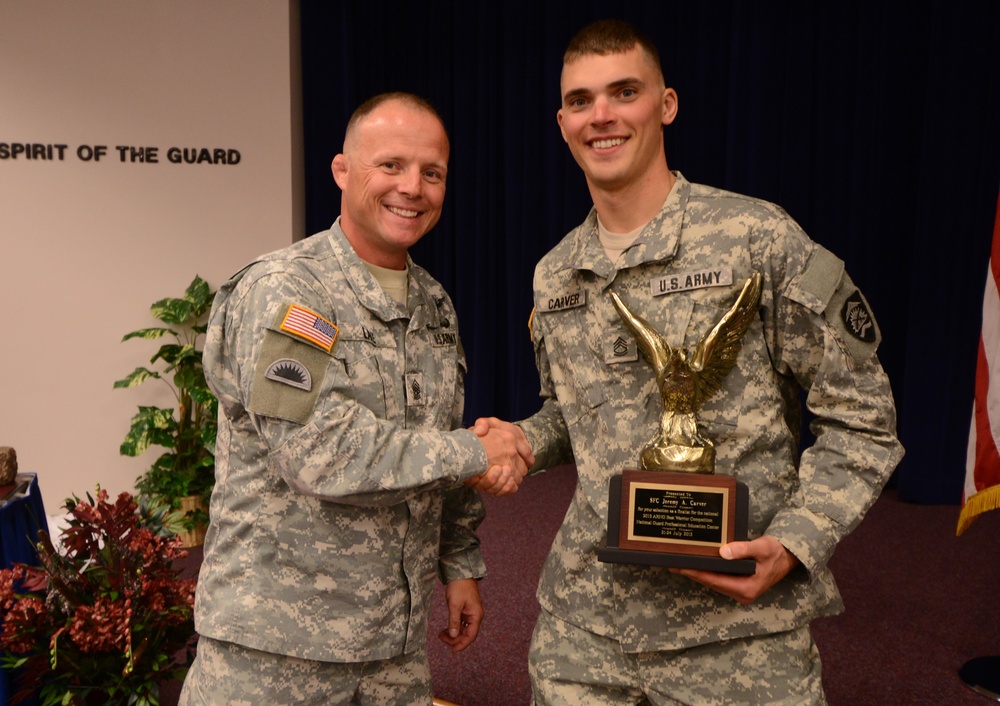 Congrats in Order for ARNG BWC Competitor