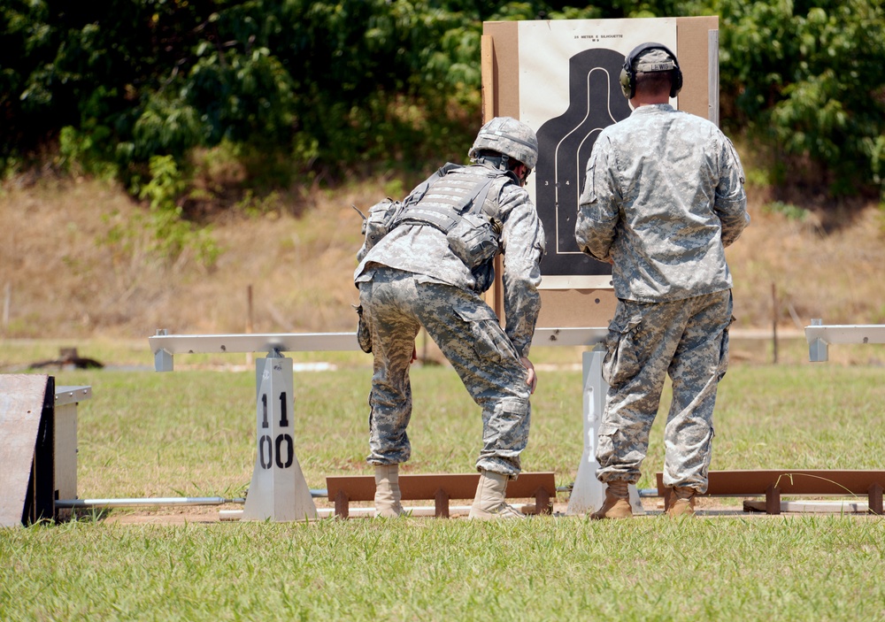 Grouping and zeroing at the ARNG BWC