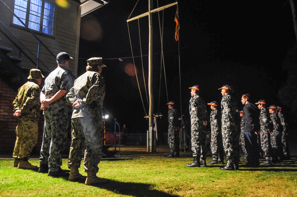 US, Australian sailors visit cadets