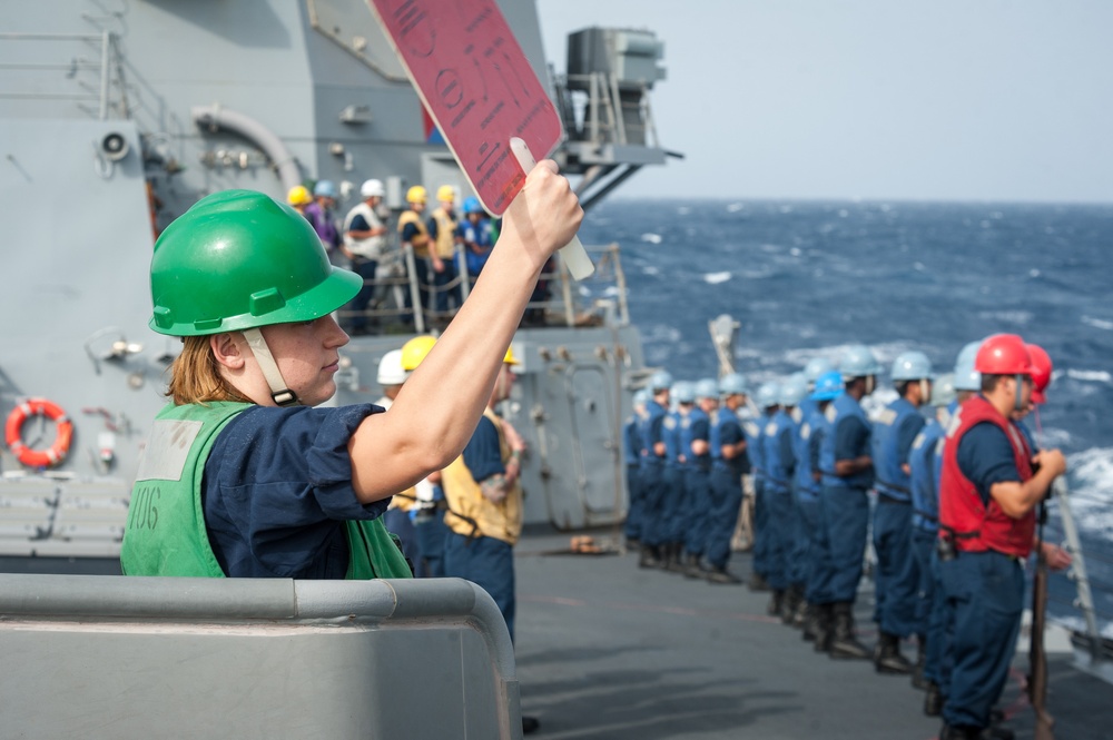 USS Stockdale operations