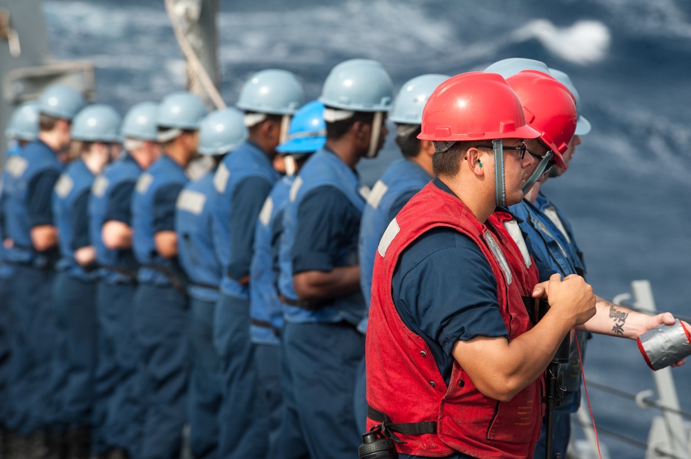 USS Stockdale operations