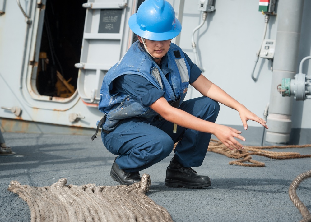 USS Stockdale operations