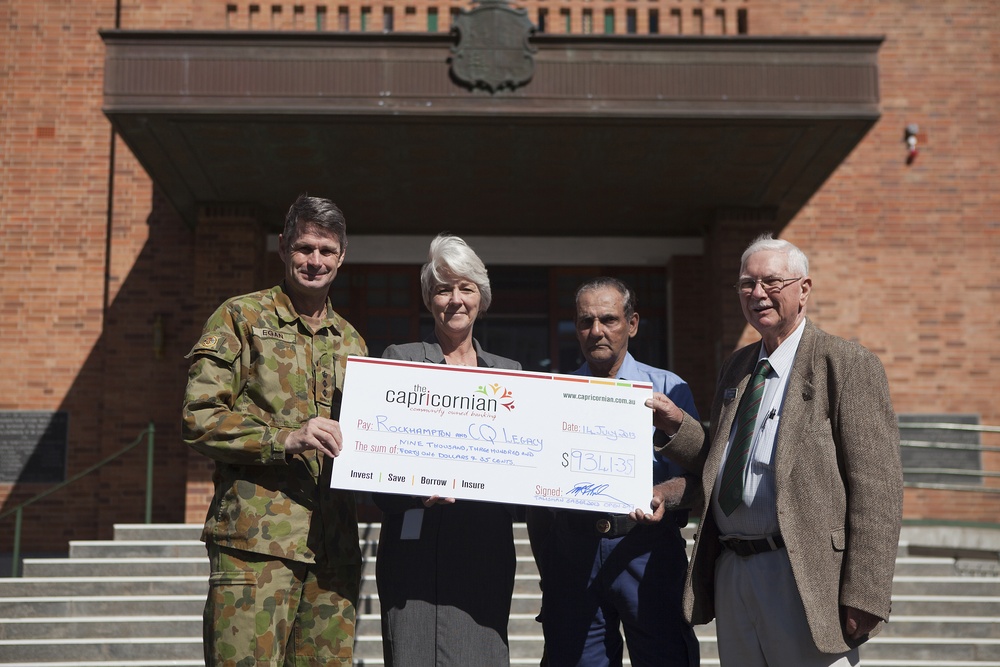 Australian Defence Force donates to Legacy