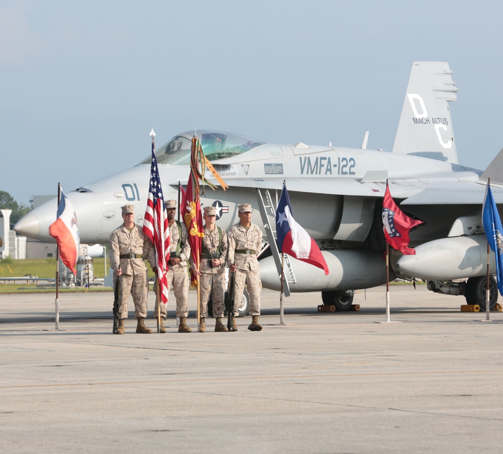 Marine Fighter Attack Squadron 122 Change of Command