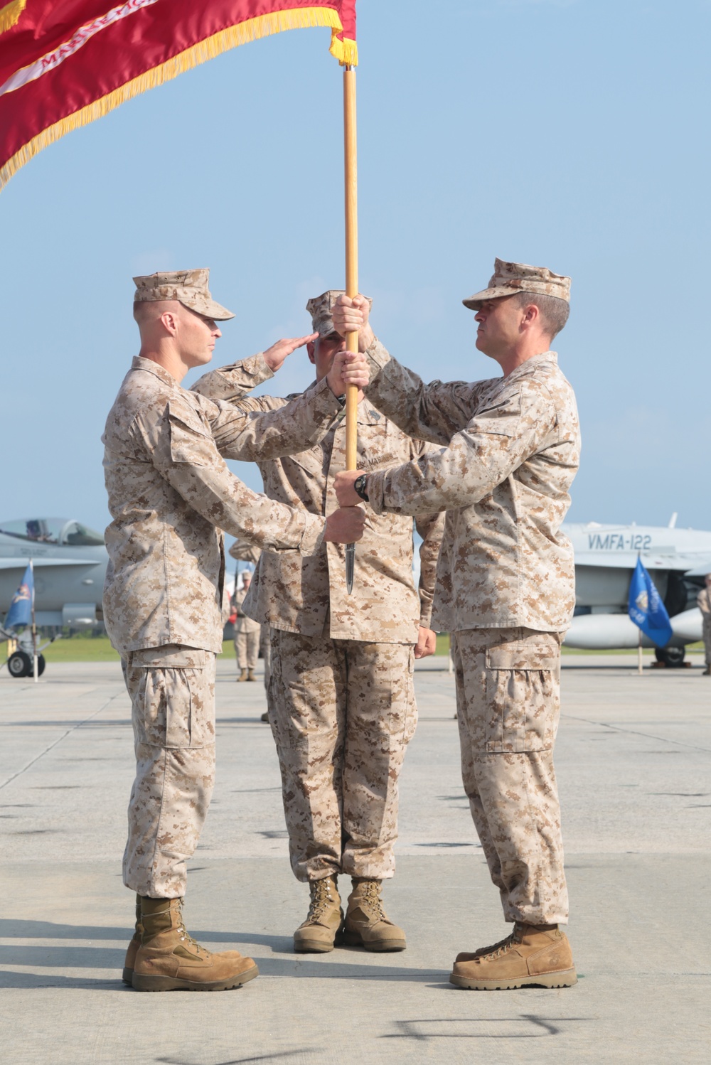 Marine Fighter Attack Squadron 122 Change of Command