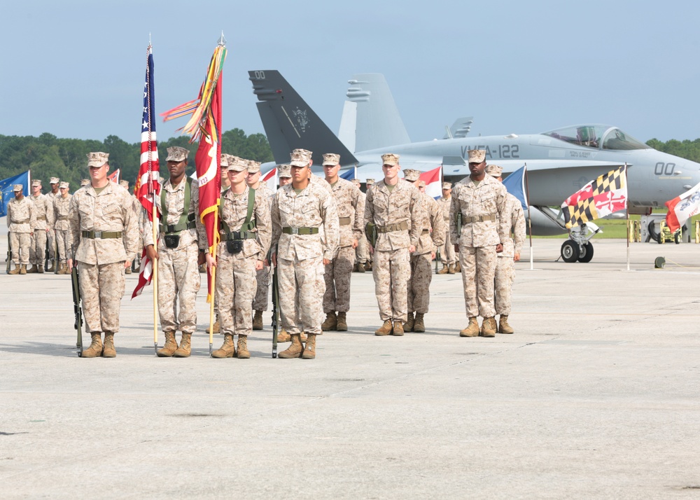 Marine Fighter Attack Squadron 122 Change of Command