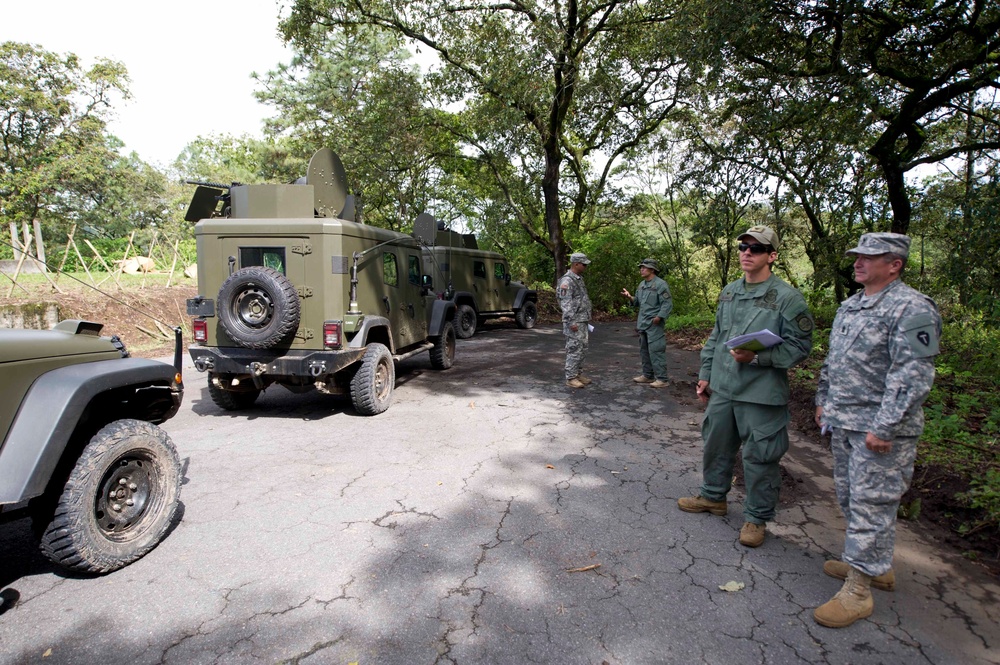 Texas Army National Guardsmen help mentor Guatemalan task force