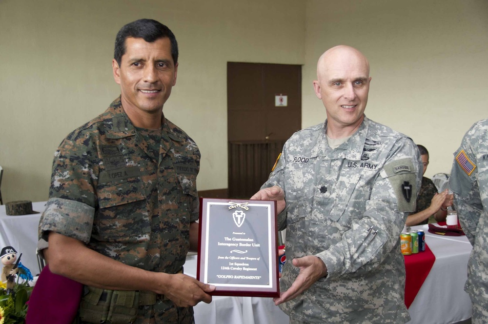 Texas Army National Guardsmen help mentor Guatemalan task force