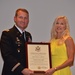 Aviator's wife recognized by the Army