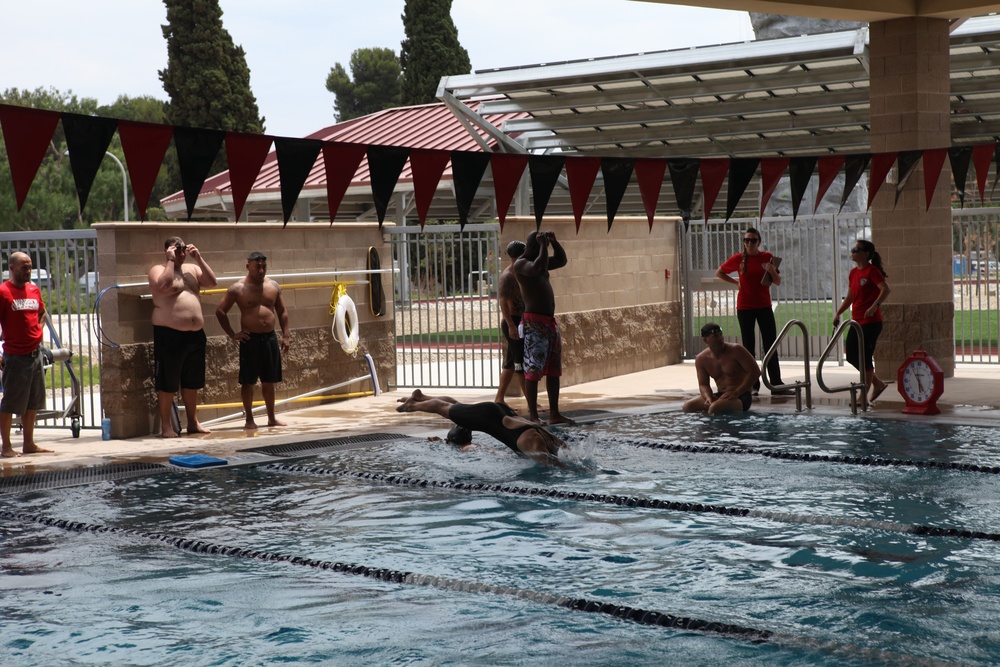 USMC Wounded Warrior Regiment Warrior Athlete Reconditioning Program Swim Camp