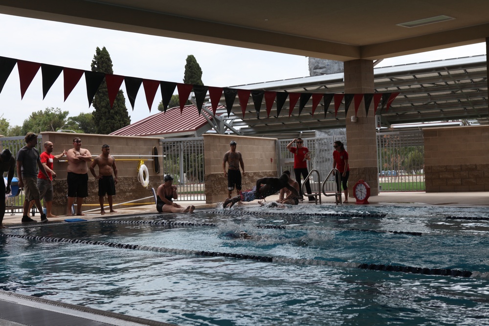 USMC Wounded Warrior Regiment Warrior Athlete Reconditioning Program Swim Camp