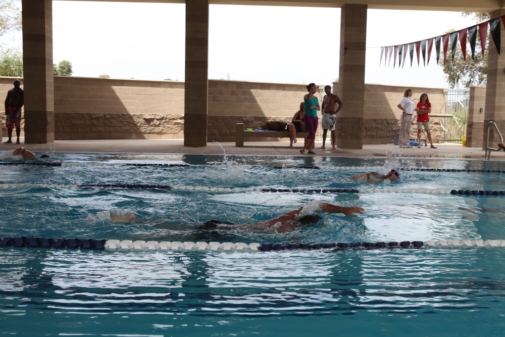 USMC Wounded Warrior Regiment Warrior Athlete Reconditioning Program Swim Camp