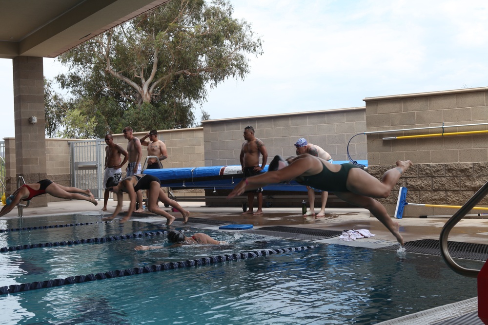 USMC Wounded Warrior Regiment Warrior Athlete Reconditioning Program Swim Camp