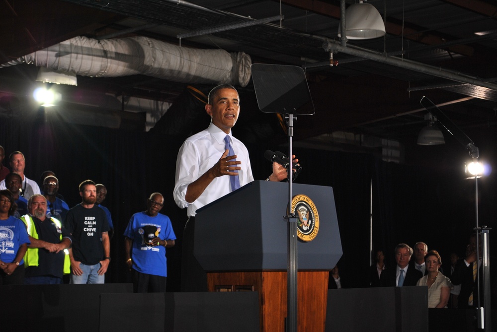 Obama stresses importance of ports in Jacksonville