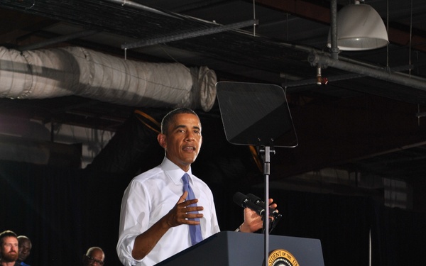 Obama stresses importance of ports in Jacksonville