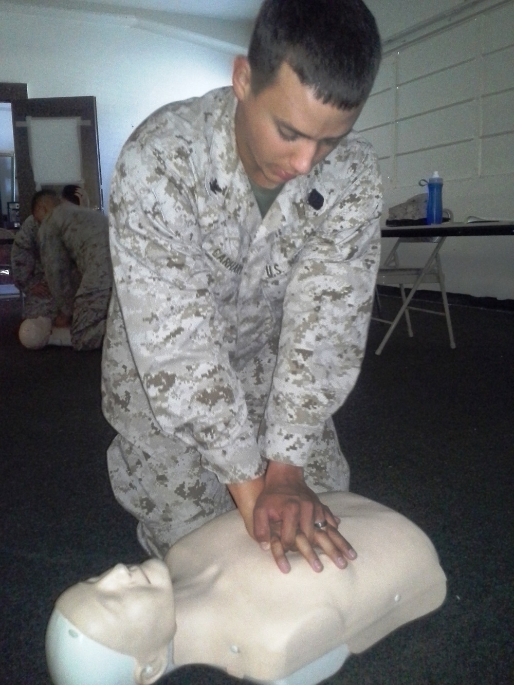 1st MLG Marines and sailors refresh lifesaving techniques