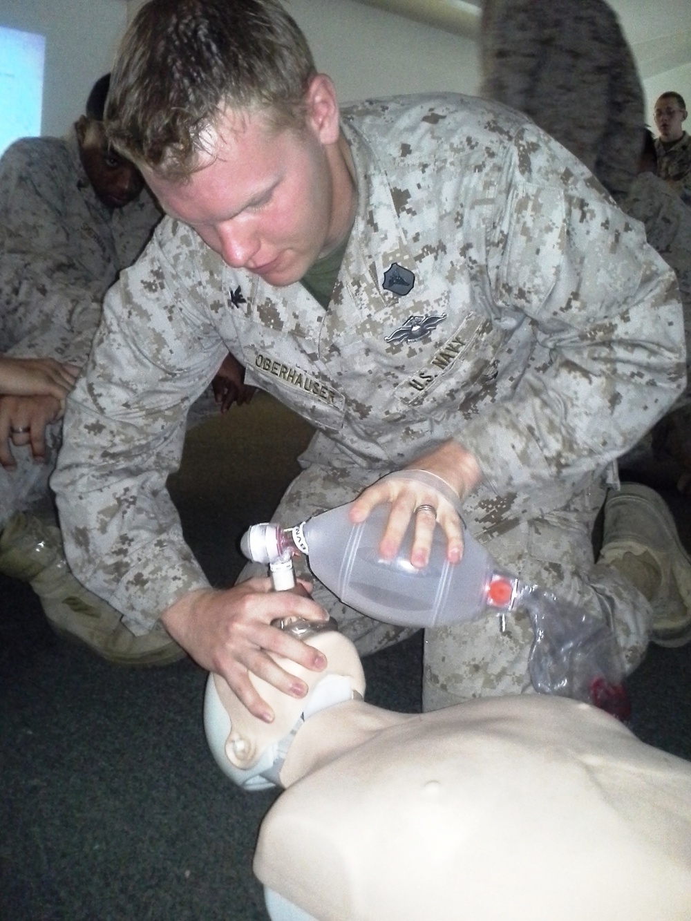 1st MLG Marines and sailors refresh lifesaving techniques