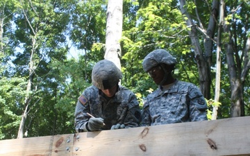 1194th soldiers undertake construction phase of annual training