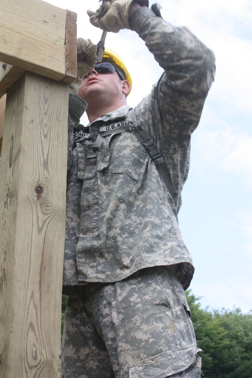 1194th soldiers undertake construction phase of annual training