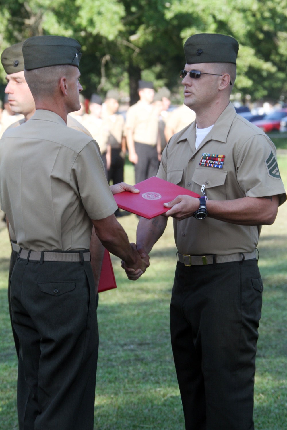 DVIDS - Images - Marines awarded Purple Heart Medal [Image 3 of 4]