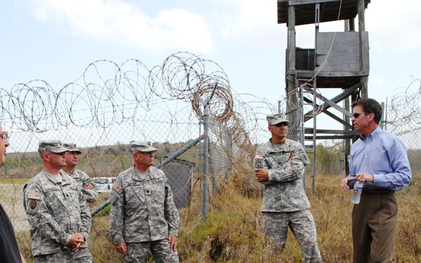Leadership listen to Guantanamo history