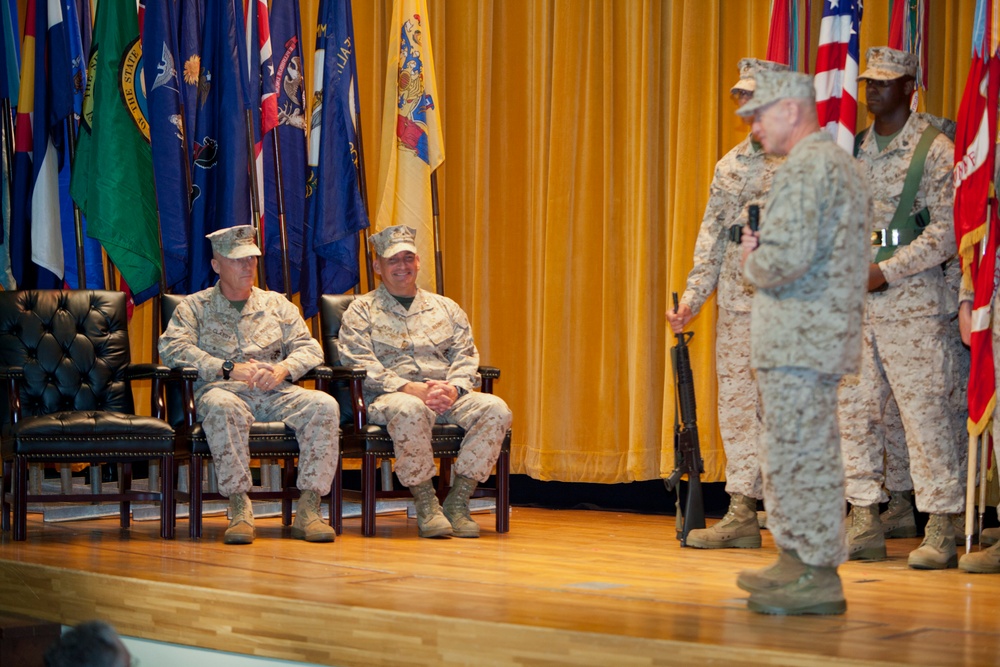 3D MARDIV change of command