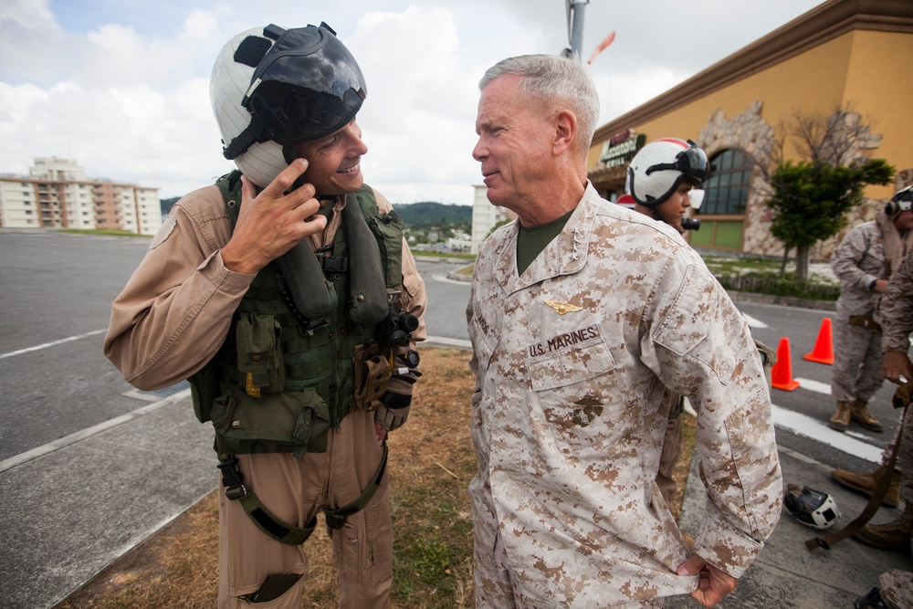 Commandant visits Marine Corps bases throughout Okinawa