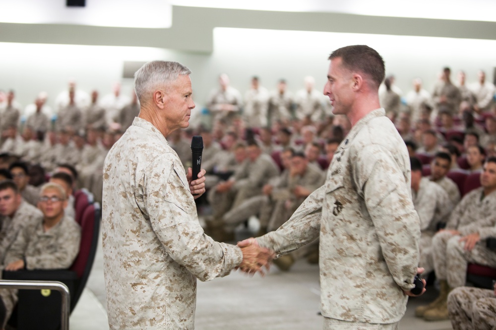 Commandant visits Marine Corps bases throughout Okinawa