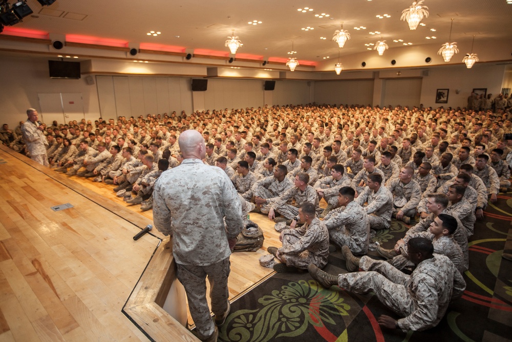 Commandant visits Marine Corps bases throughout Okinawa