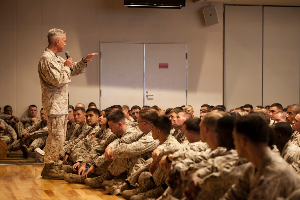 Commandant visits Marine Corps bases throughout Okinawa