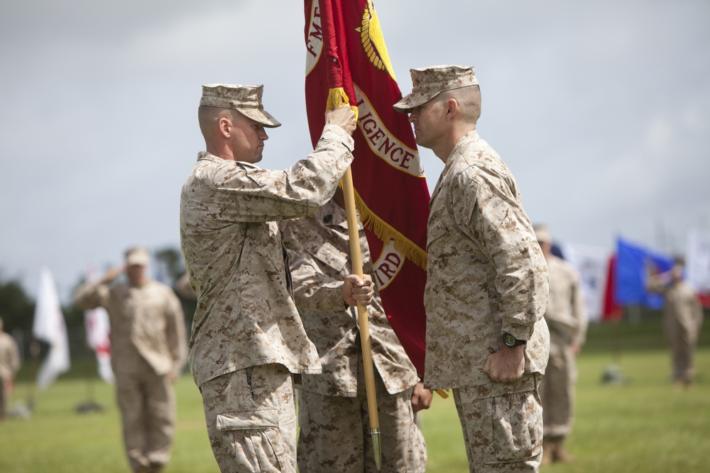 3d Intelligence Battalion Change of Command ceremony